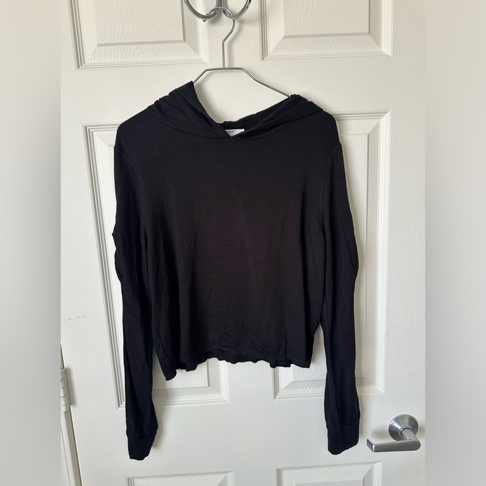 PROJECT SOCIAL Black Women's Hooded Top.